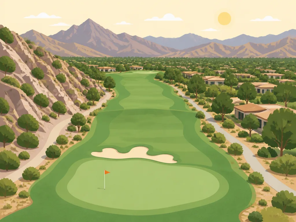 Illustration of Bighorn Golf Club (Mountains)
