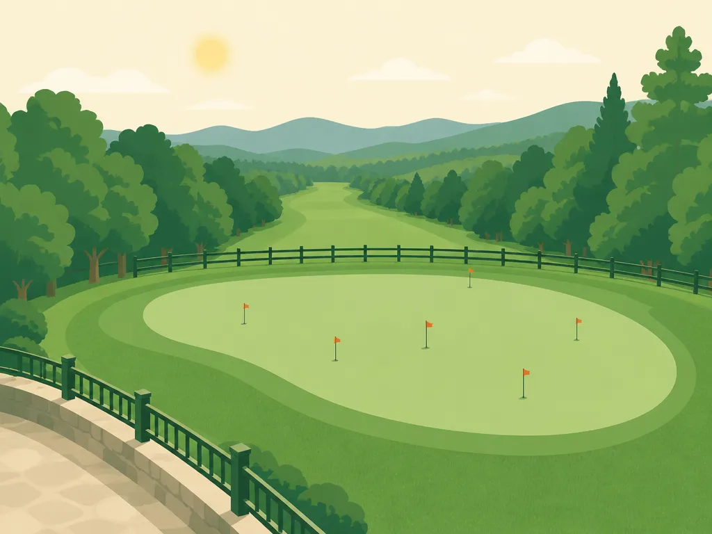 Illustration of Connestee Falls Golf Club