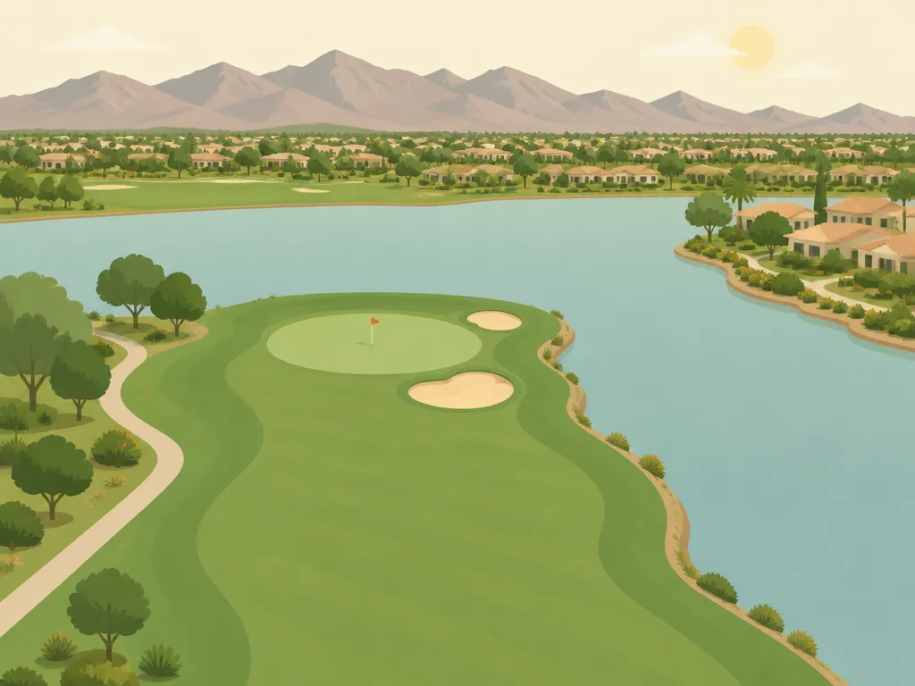 Illustration of Desert Trails Golf Club