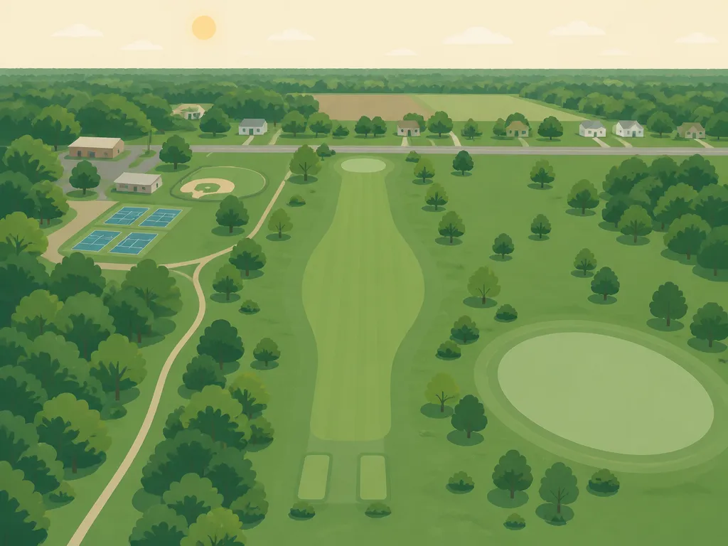 Illustration of Krueger-Haskell Golf Course