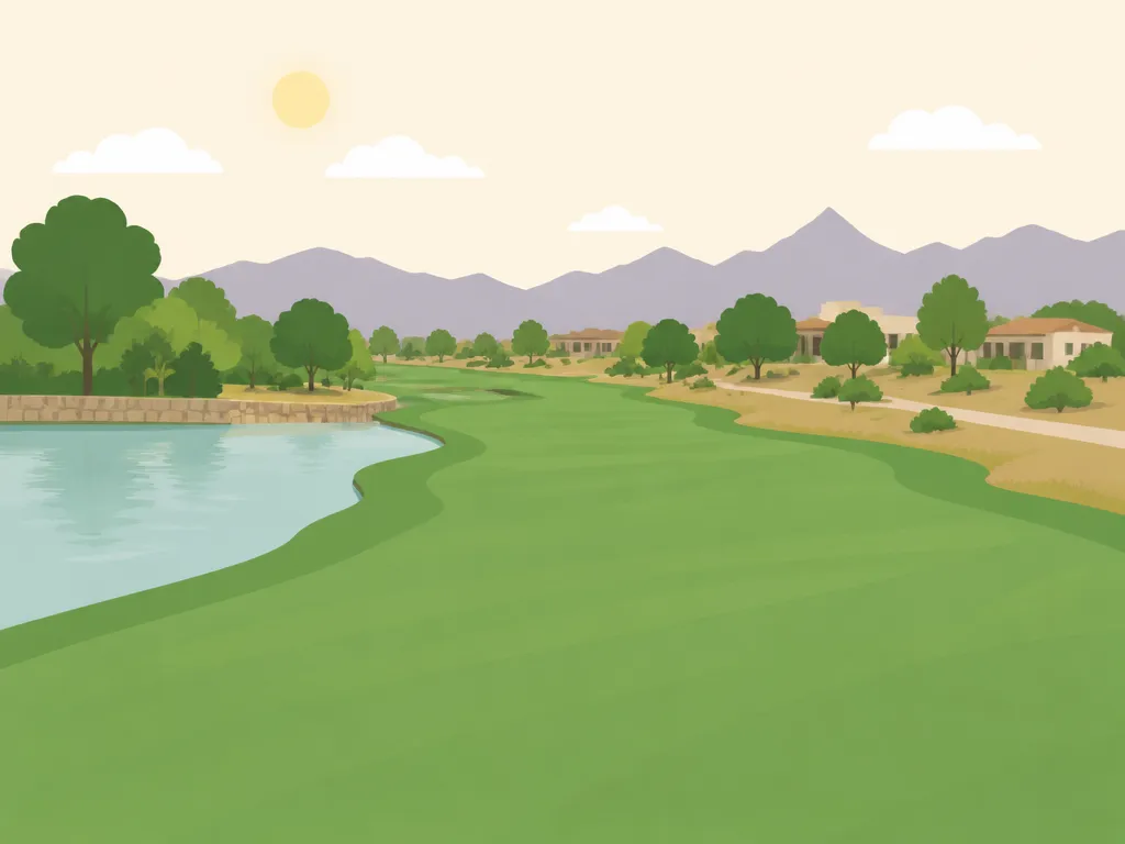 Illustration of Cimarron Golf Club