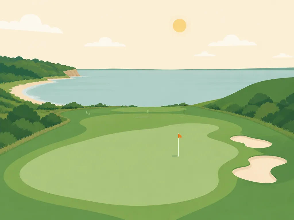 Illustration of Indian Island Country Club