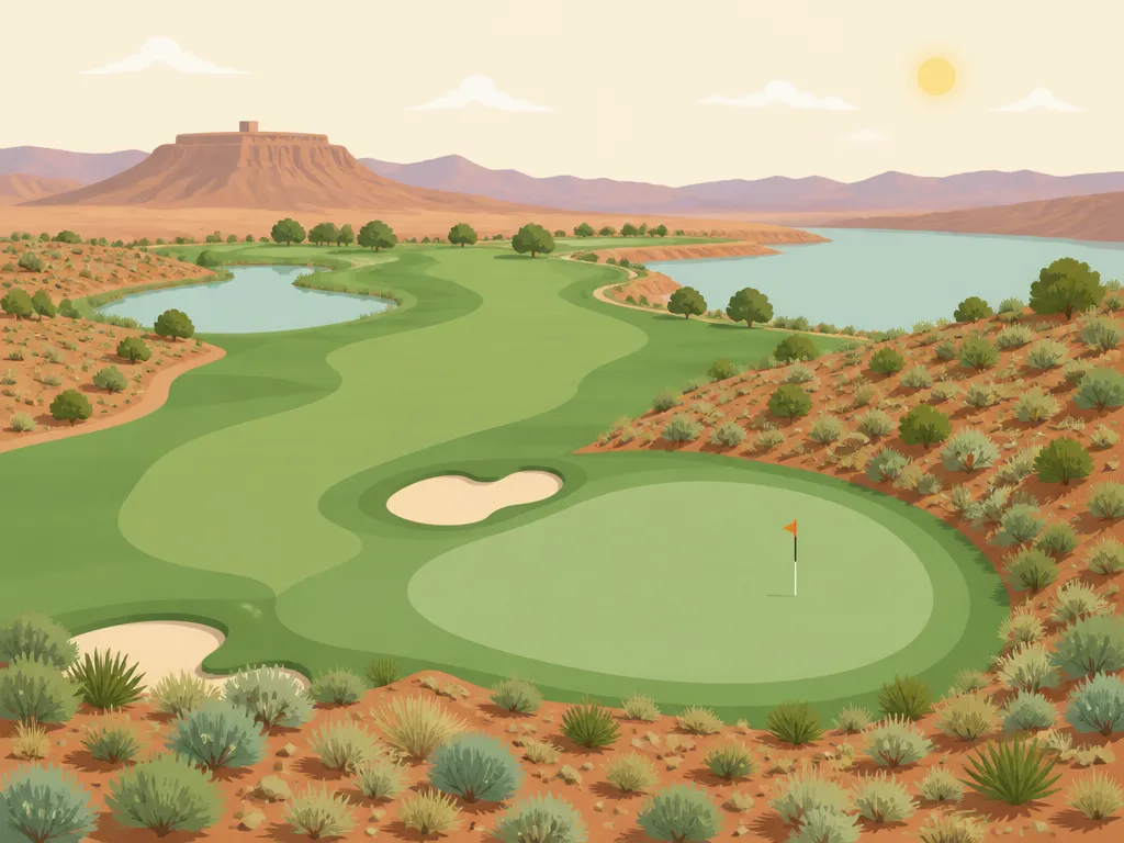 Illustration of Copper Rock Golf Course