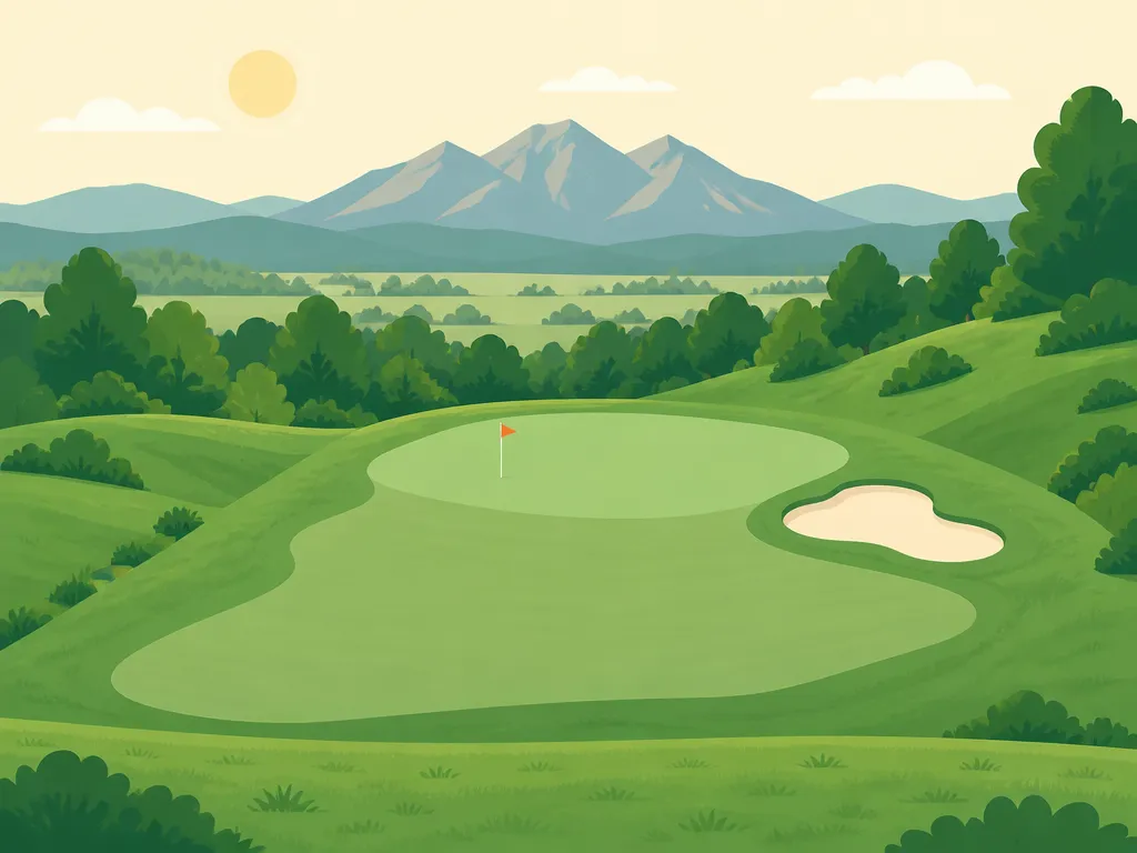 Illustration of Plum Creek Golf Club