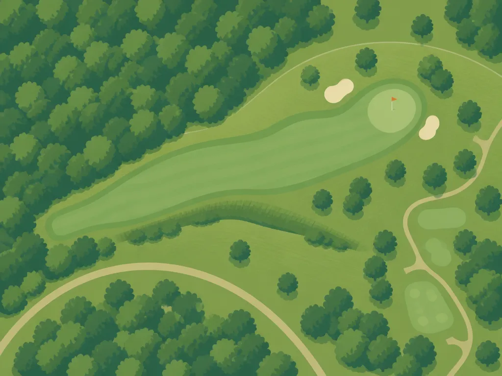 Illustration of Sleeping Giant Golf Course