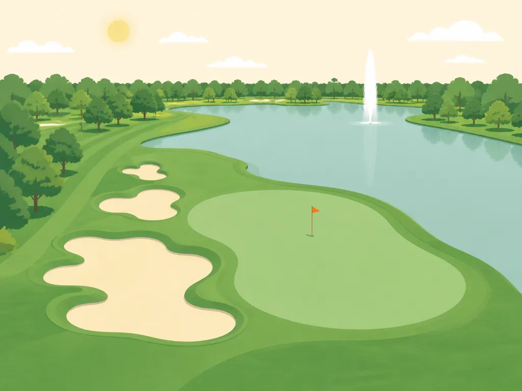 Illustration of Lely Resort Golf & Country Club (Flamingo Island)