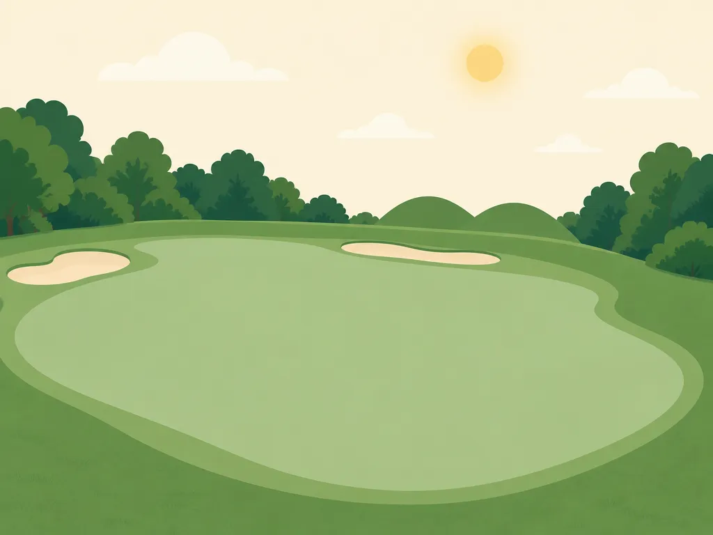 Illustration of Old Bridge Golf Club at Rose-Lambertson
