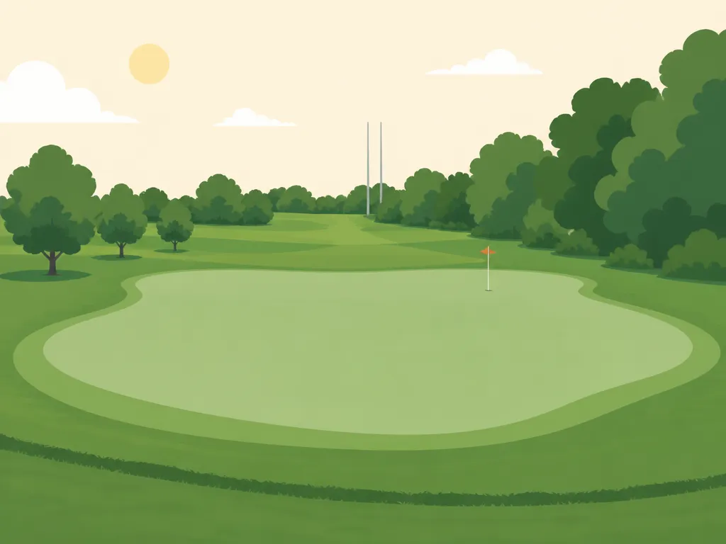 Illustration of Eagle Hills Golf Course