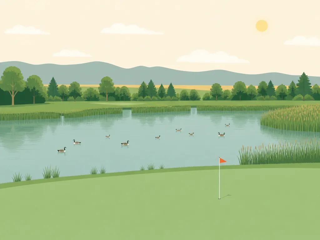 Illustration of Headwaters Public Golf Course