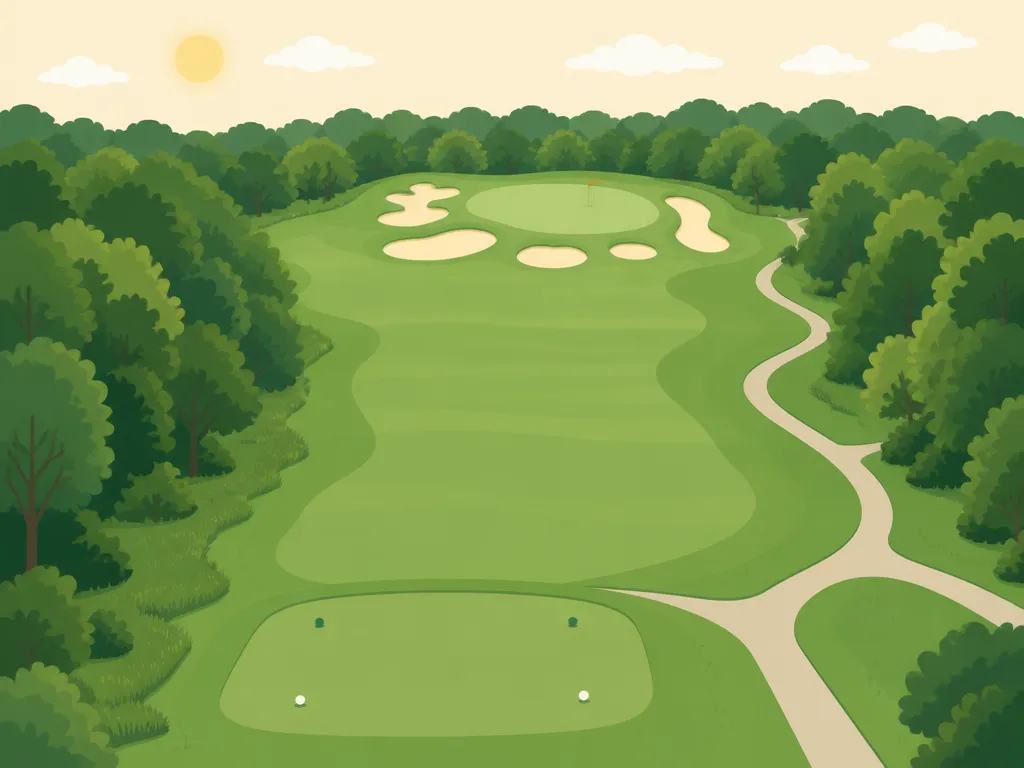 Illustration of Pine Meadow Golf Club
