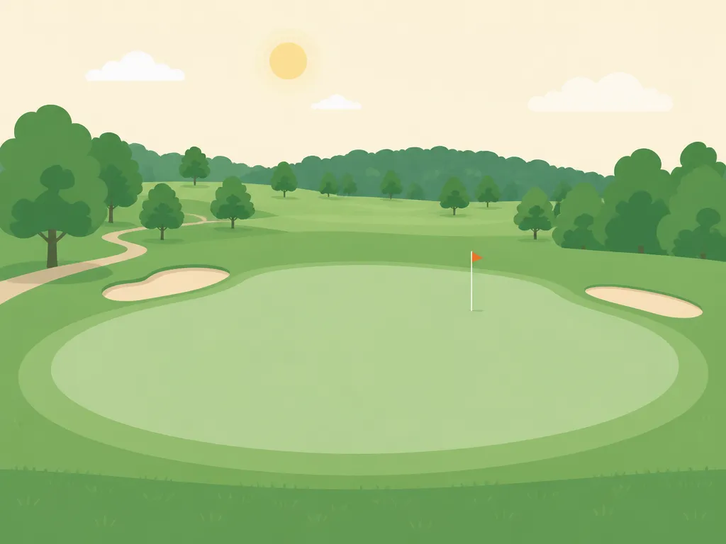 Illustration of Eagles Ridge Golf Club