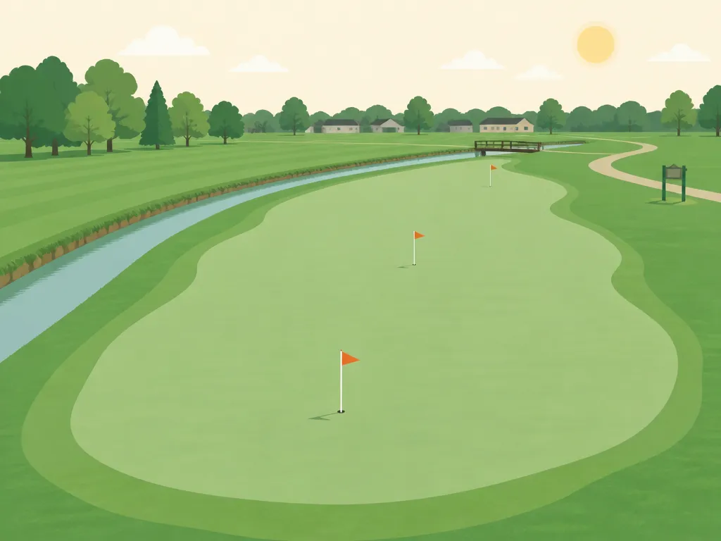 Illustration of Journey's End Golf Course