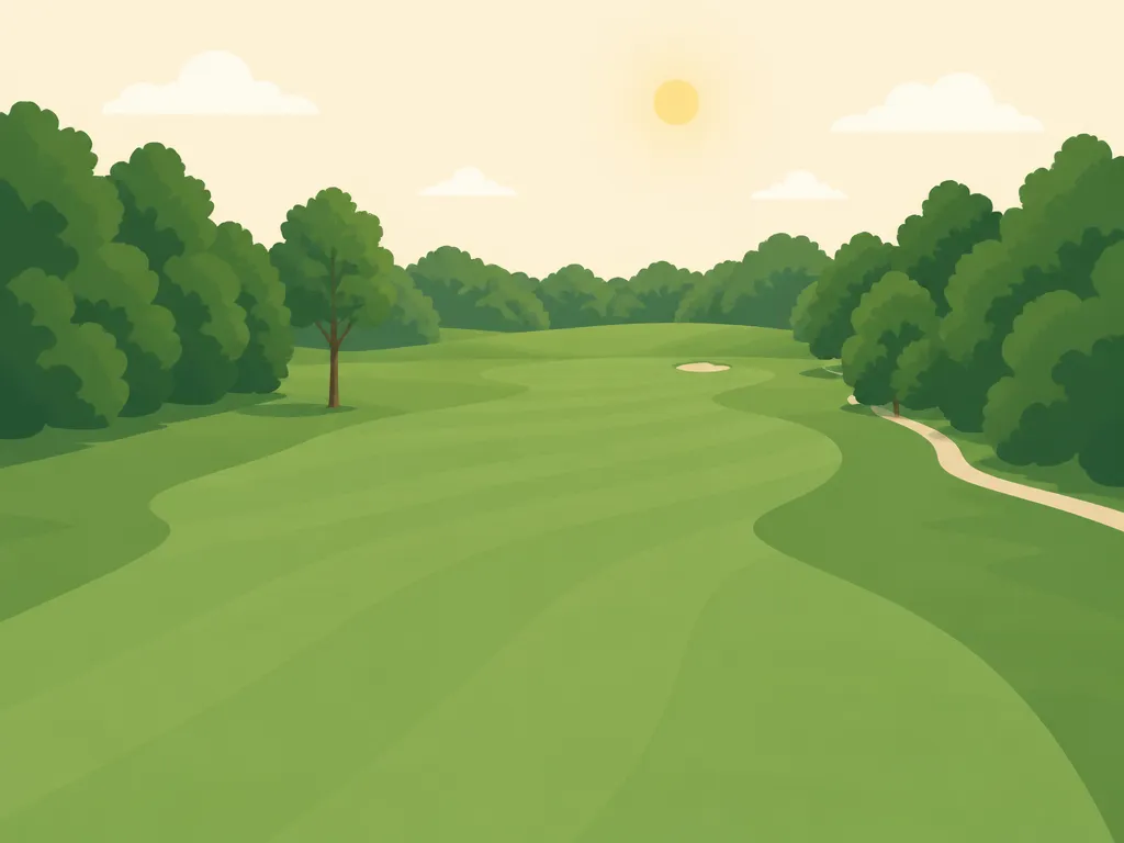 Illustration of Brown County Golf Course