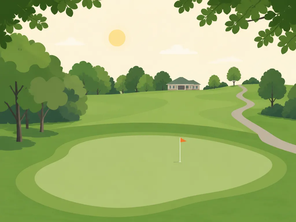 Illustration of Glen Lake Golf & Practice Center