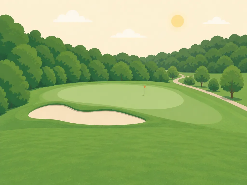 Illustration of Golf-Club Kürten (Meisterschaftsplatz)