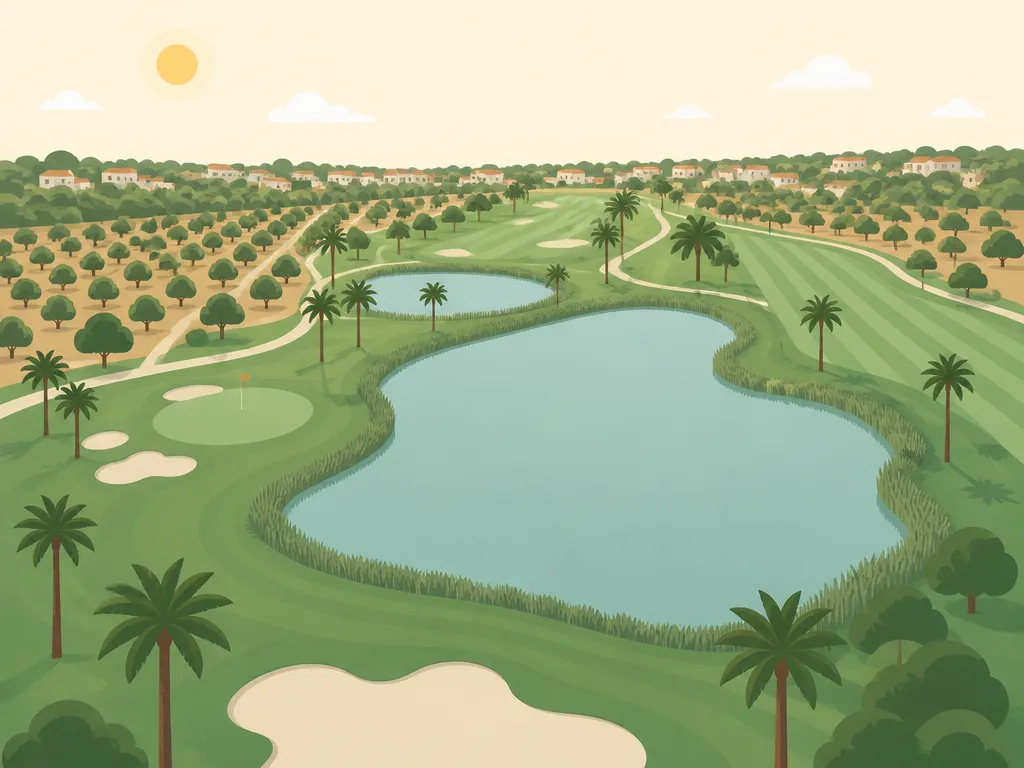 Illustration of Amendoeira Golf Resort (O'Connor Jnr)