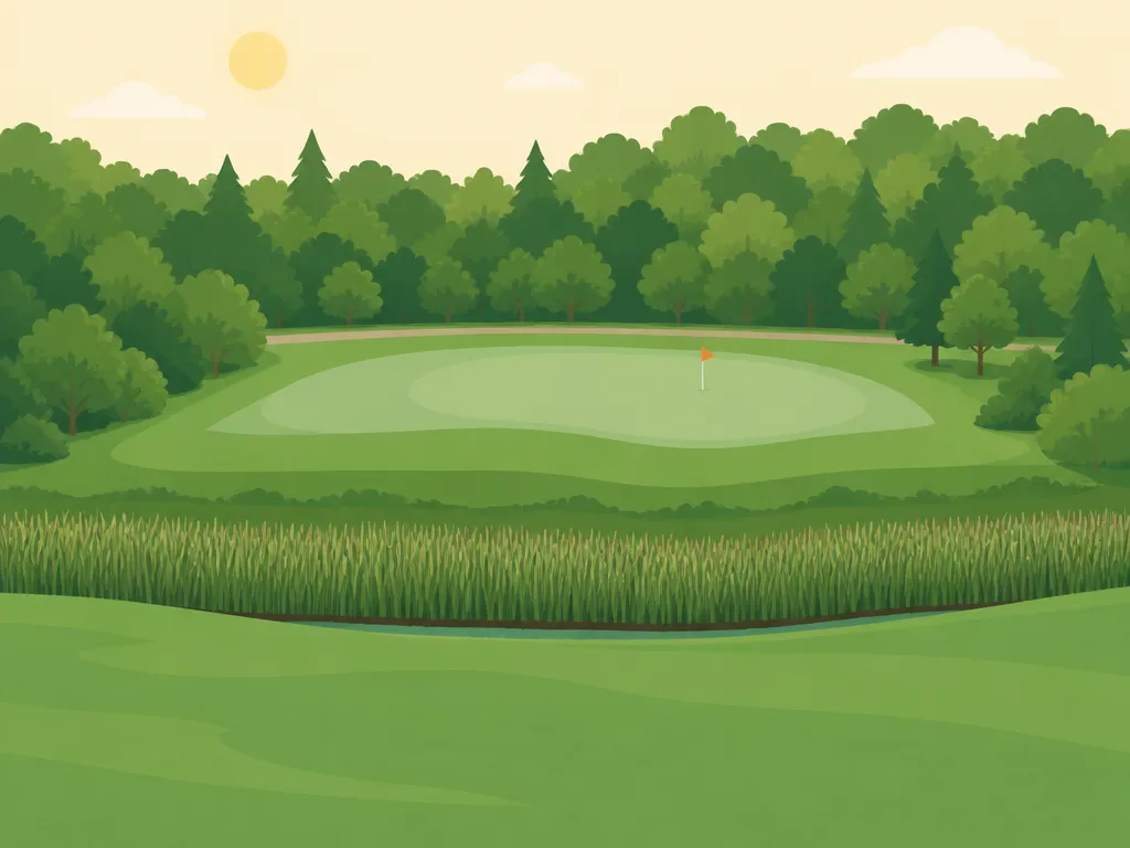 Illustration of Gunflint Hills Golf Course