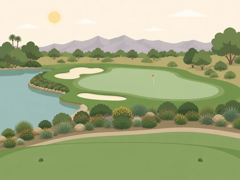 Illustration of PGA West - Greg Norman