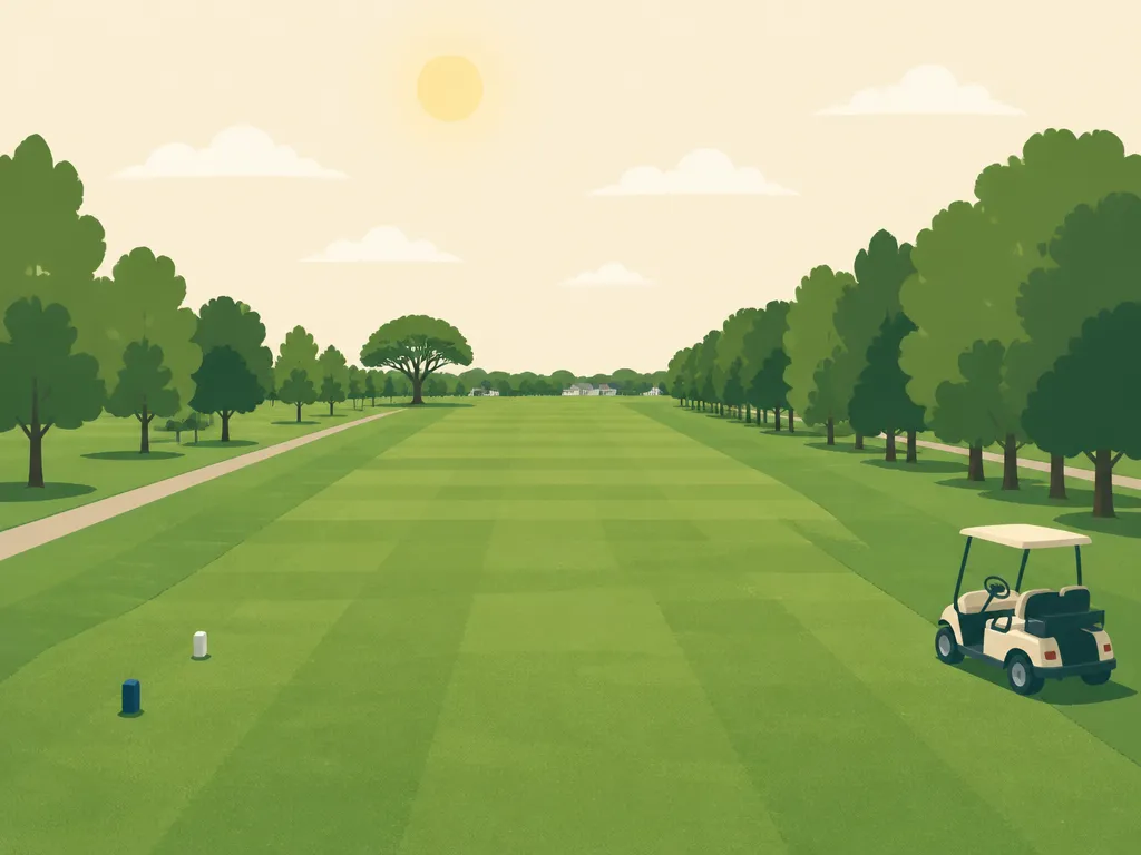 Illustration of Walker Lake Golf Course
