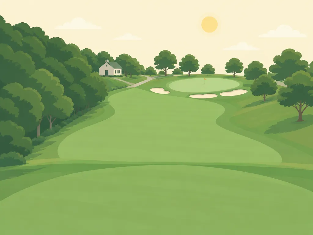 Illustration of Sag Harbor Golf Course