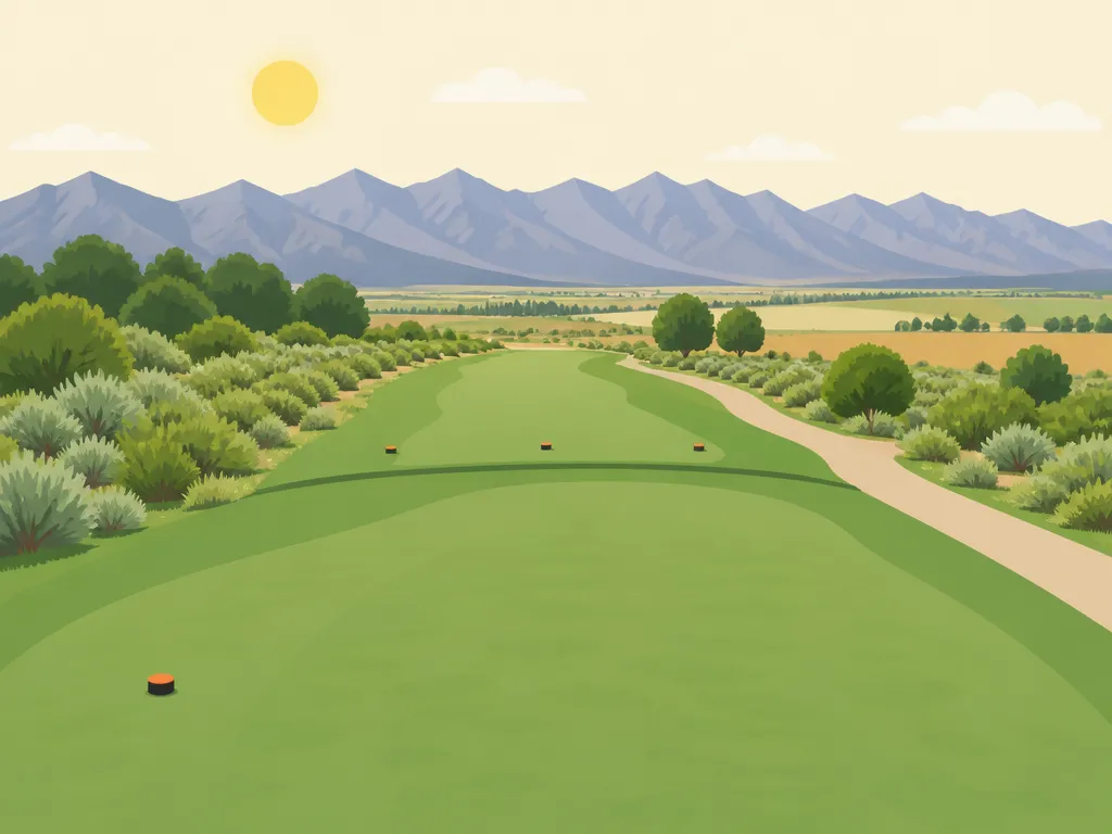 Illustration of Sumo Golf Village