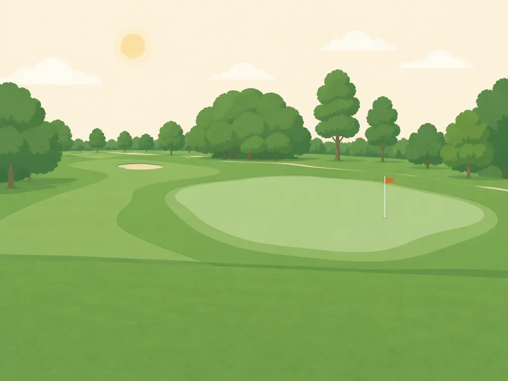 Illustration of Riverdale Country Club