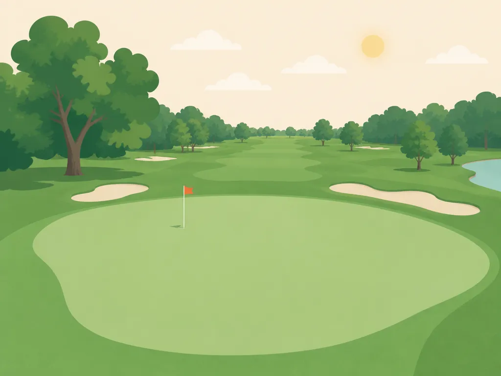 Illustration of Olympia Fields Country Club (South)