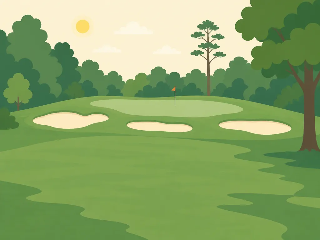 Illustration of Arbor Hills Golf Club