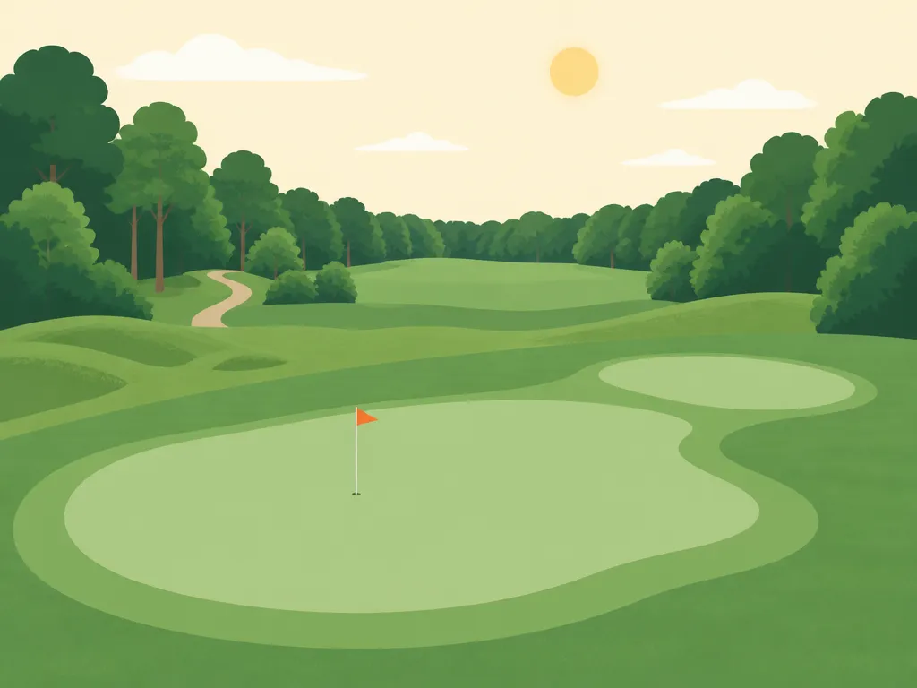 Illustration of Pendleton Golf Club