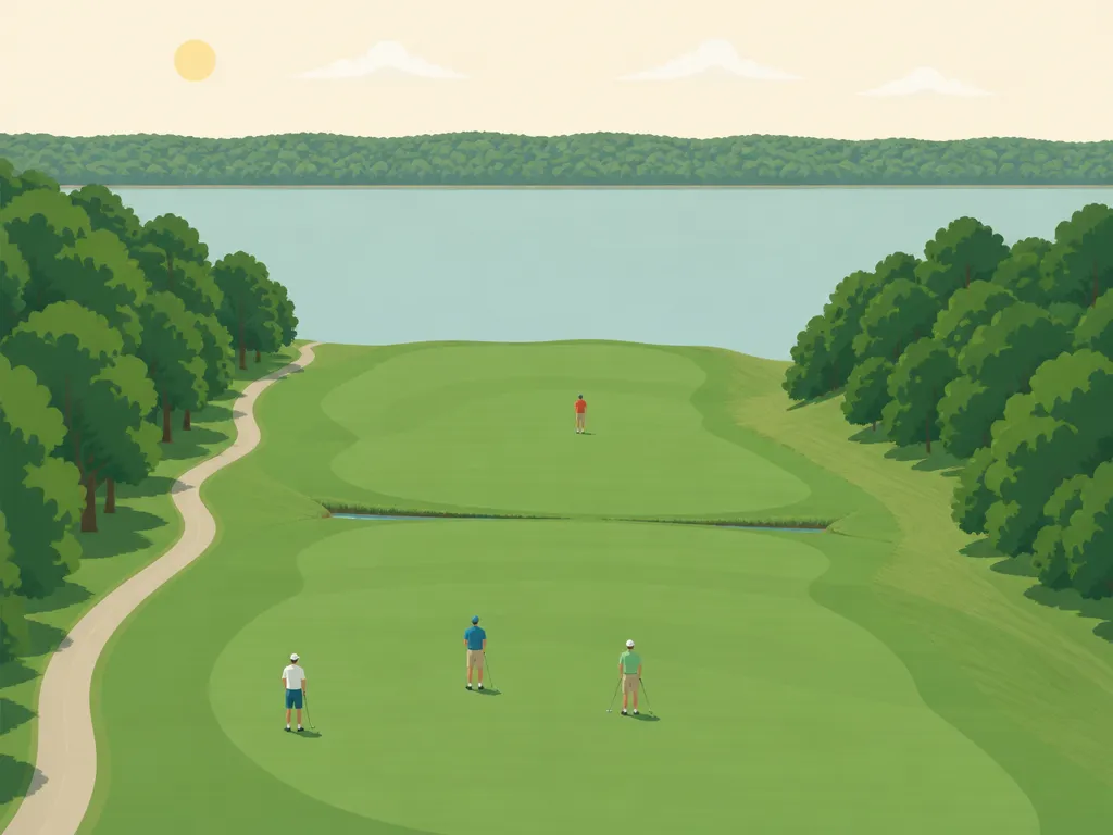 Illustration of Pickwick Landing State Park Golf Course