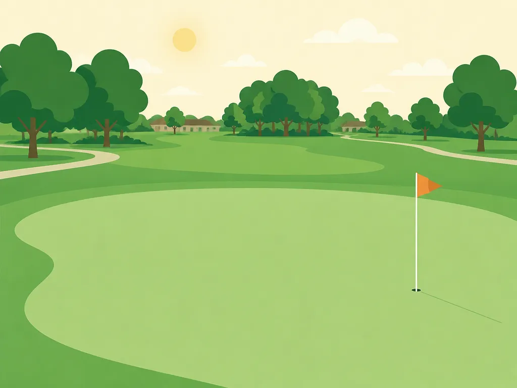 Illustration of The Mainlands Golf Club