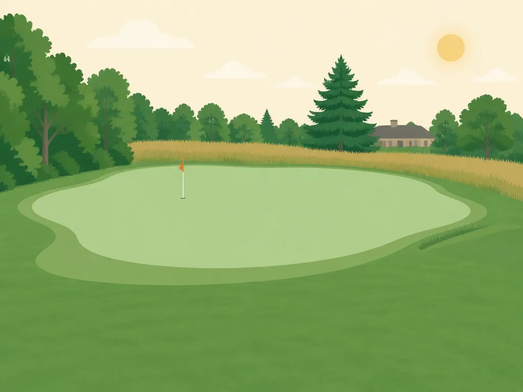 Illustration of Pine Ridge Golf Course - Sartell