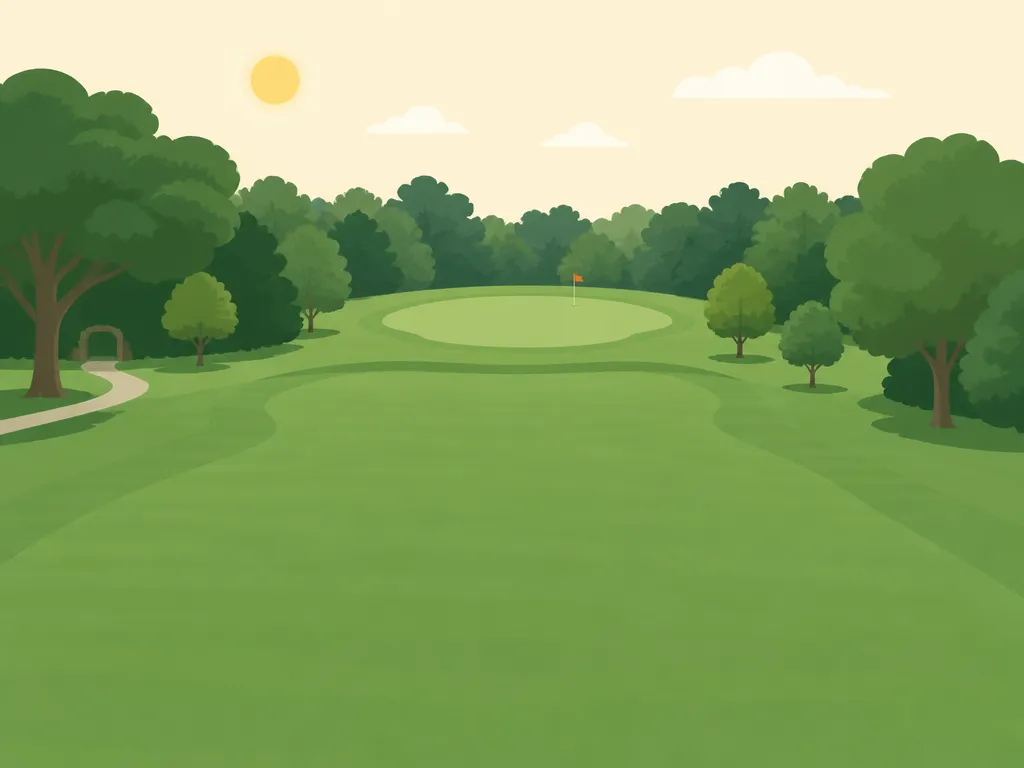 Illustration of Bunker Links Municipal Golf