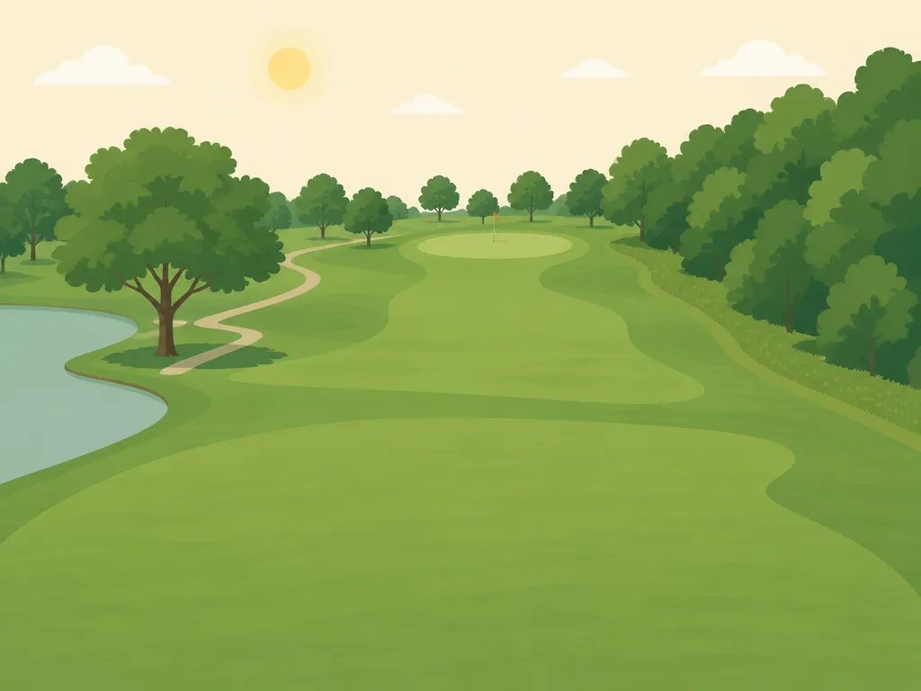 Illustration of Little Scioto Golf Course