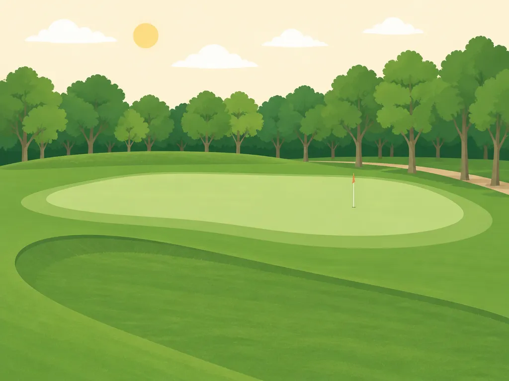 Illustration of Dead Horse Lake Golf Course