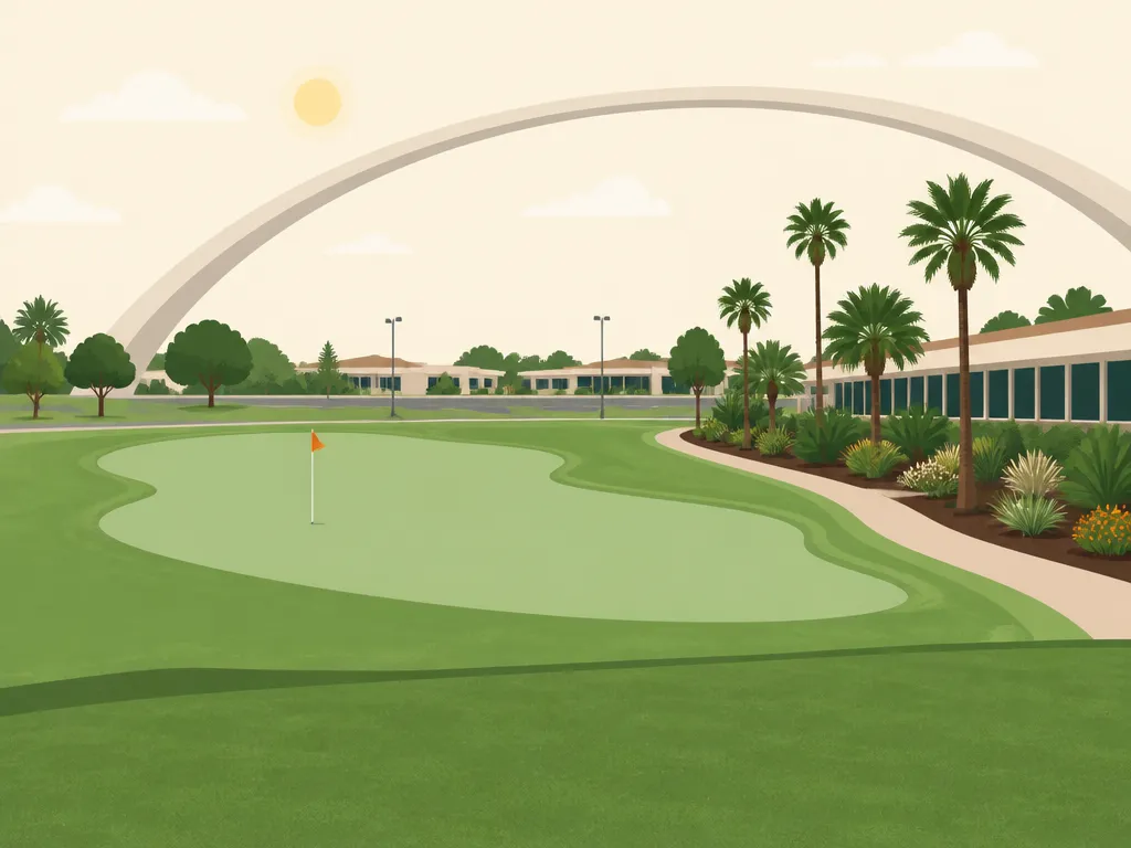 Illustration of Miramar Memorial Golf Course