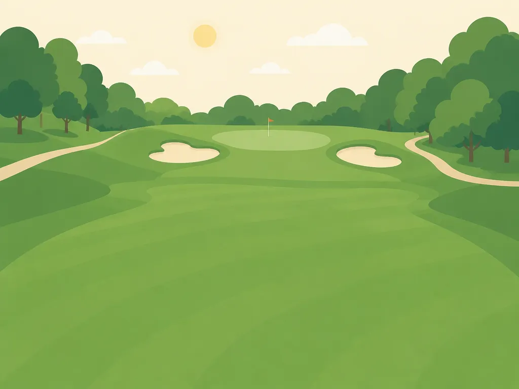Illustration of WGC Golf Course