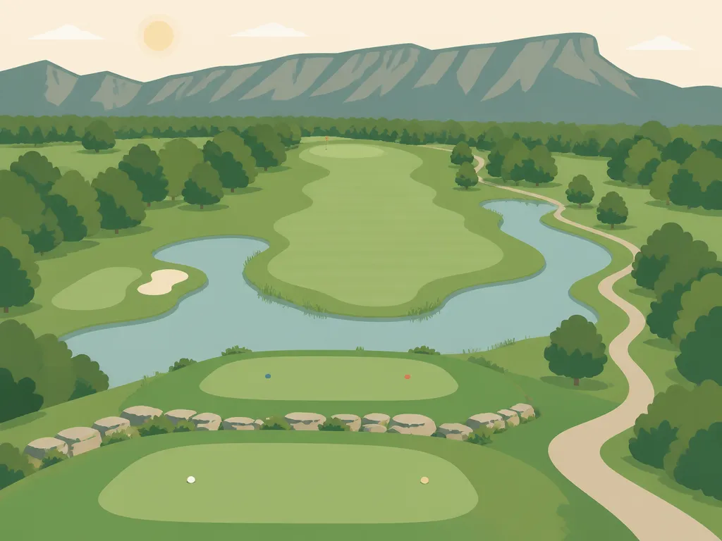 Illustration of Golf Arboretum
