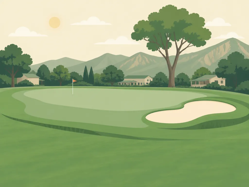 Illustration of Turquoise Valley Golf RV Park
