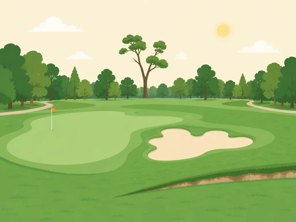 Illustration of Hidden Lake Golf Club (Old)