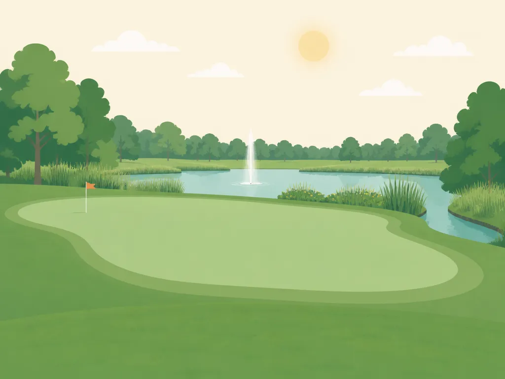 Illustration of Coyote Creek Golf Club