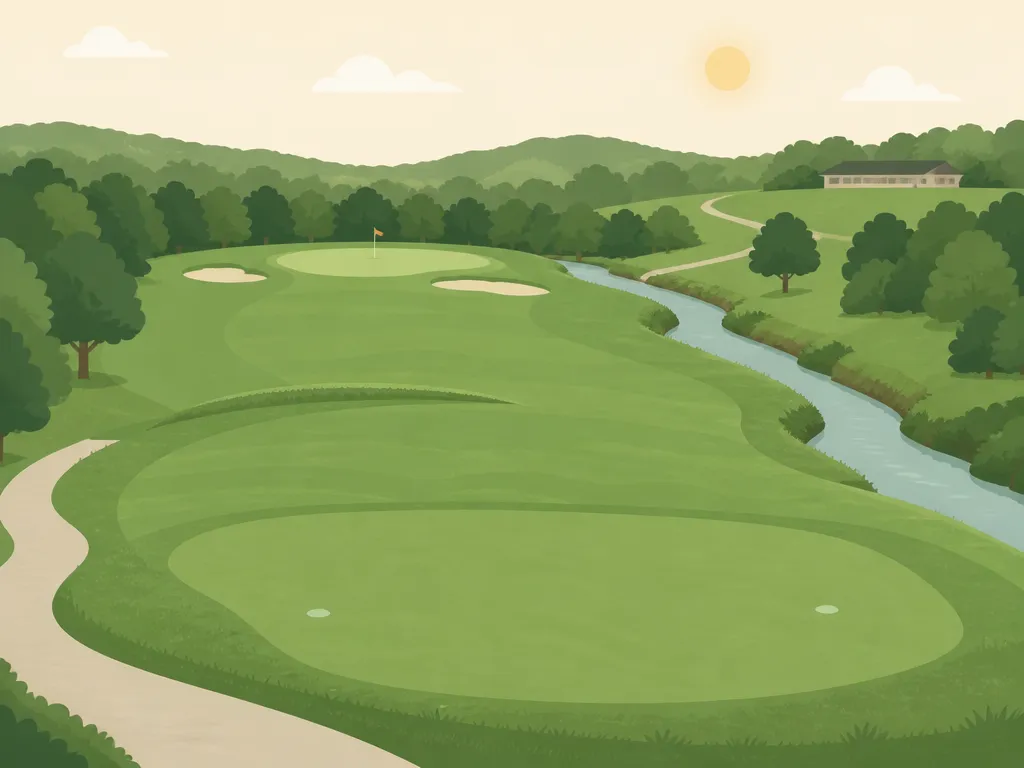 Illustration of The Links at Rising Star Casino