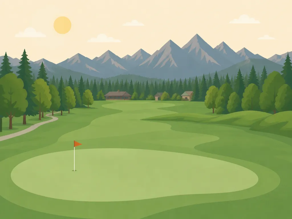 Illustration of Double Arrow Lodge