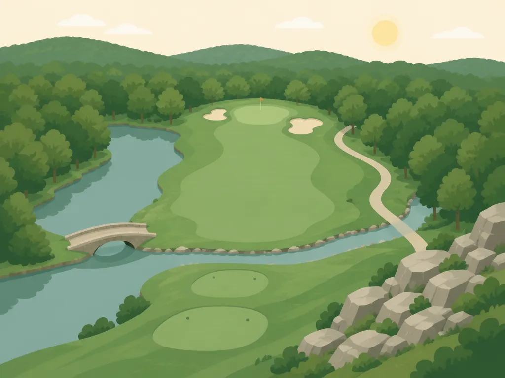 Illustration of Limestone Springs Golf Club