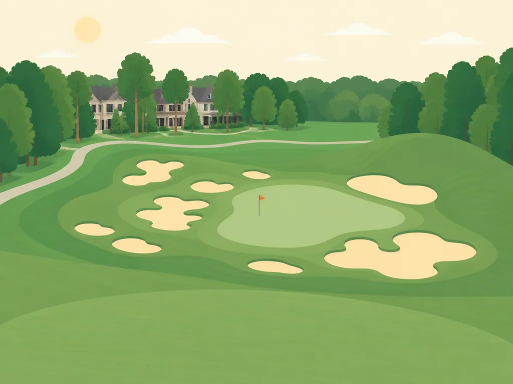 Illustration of St George's Golf and Country Club