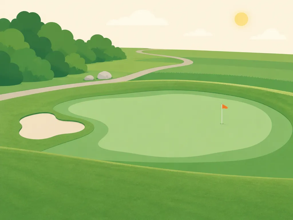 Illustration of Merrick Golf Course