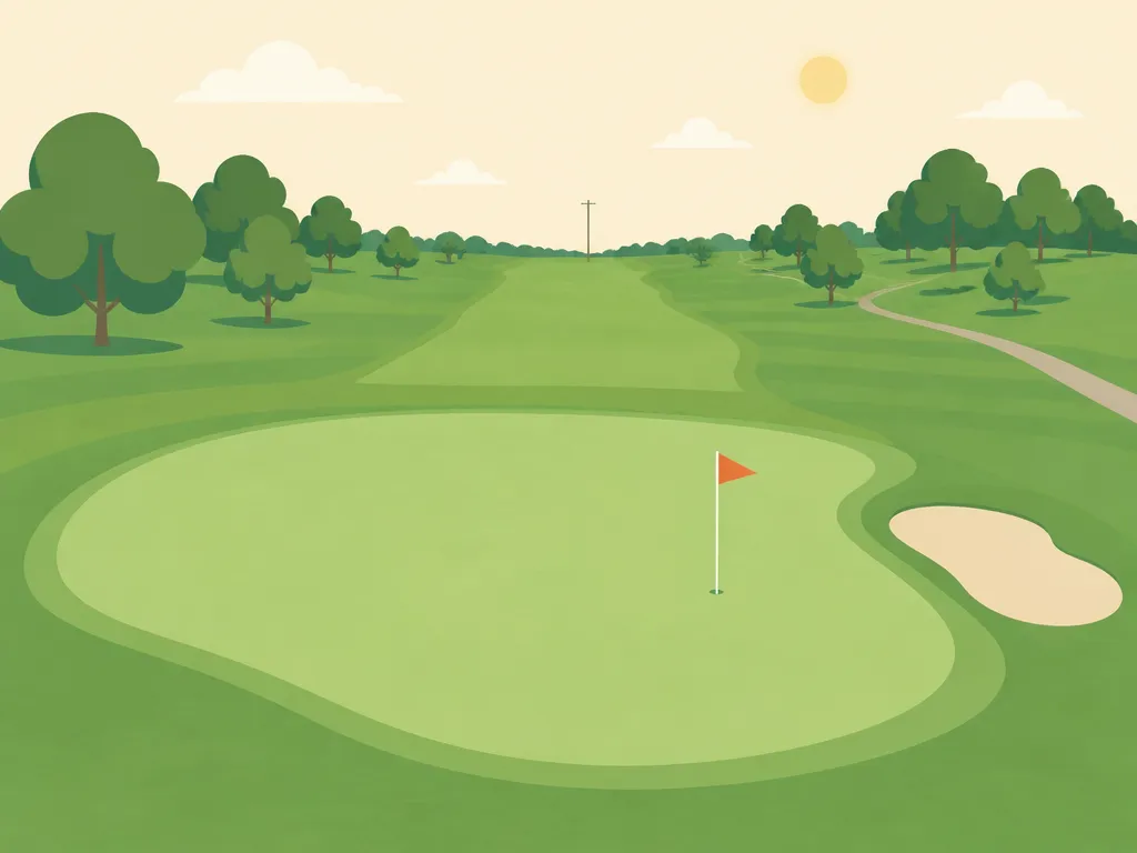 Illustration of Emmett Golf Course - Gem County Golf Course