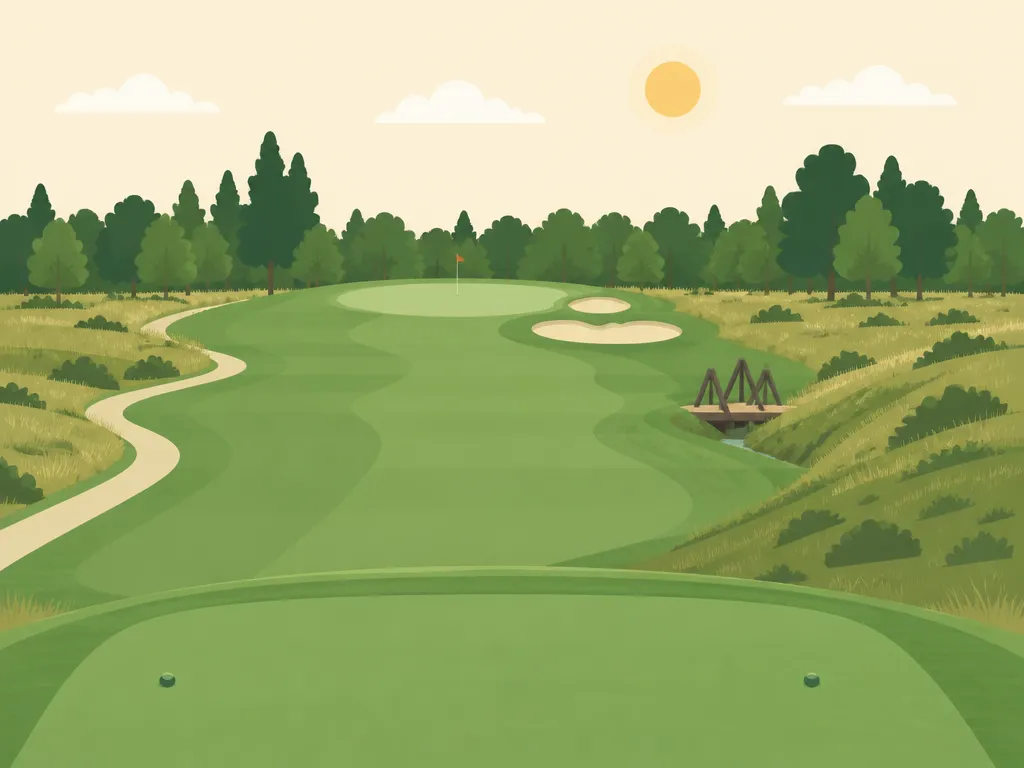 Illustration of Juniper Golf Course