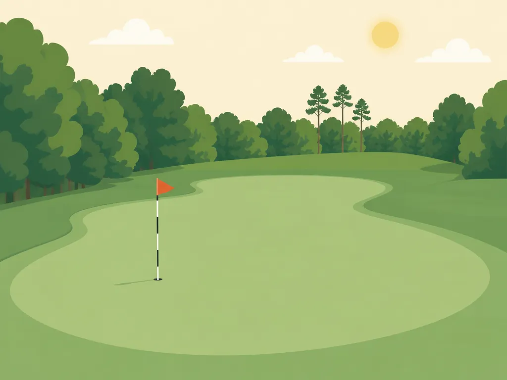 Illustration of Pennyrile Forest State Resort Park Golf Course