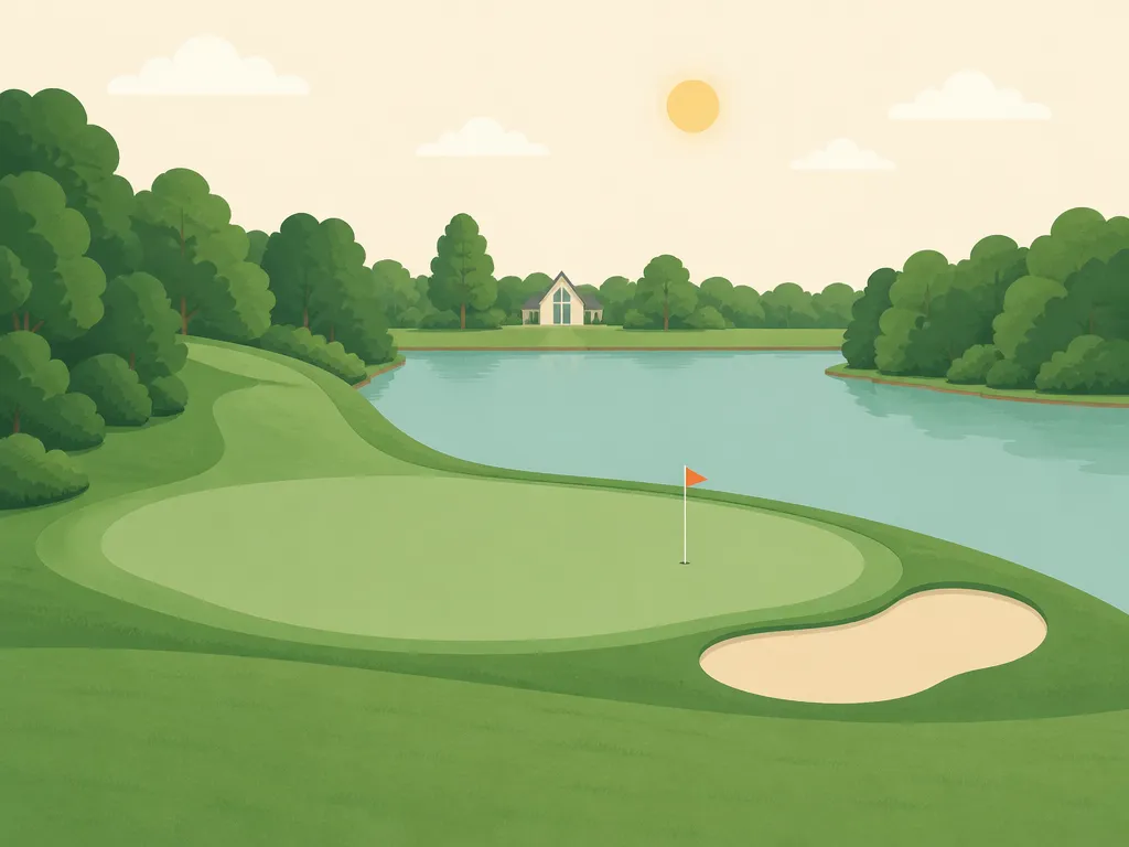 Illustration of The Virtues Golf Club